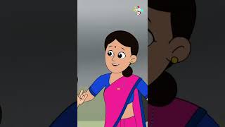 My First Air Travel | Animated Stories | English Cartoon | #shorts #puntoon