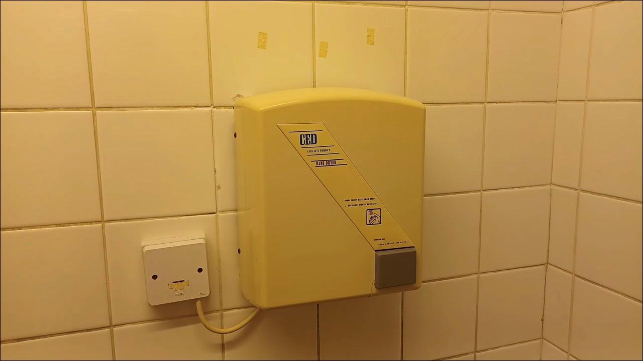 CED Hand Dryer at The Galleries Cafe, Hartlepool 🚹 YouTube