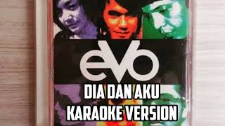 Evo - Dia dan aku (karaoke version) #rock #smule #coverlagu #starmaker #tiktokvideo