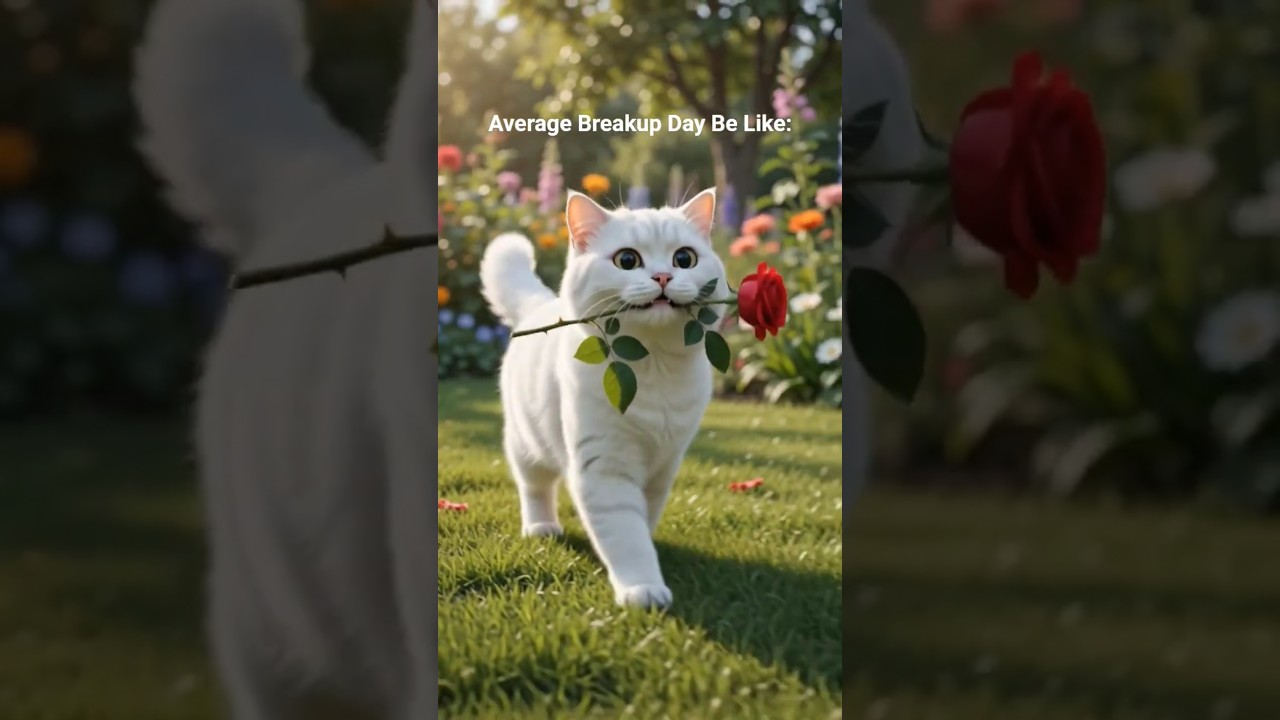 Breakup Day #aivideo #cat #cat #catlife #catvideos #catvideos #viral #viralvideo