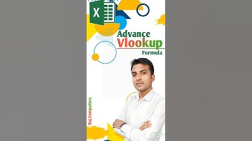 Advance Vlookup formula in excel | Raj Computers | Raj sir #shorts #rajcomputers #rajsir