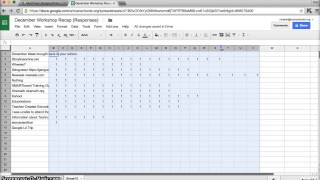 Google Forms Analyzing Checklist Items