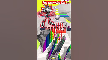 FUn Laser Man Run #funnyvideo #shorts #game #fyp