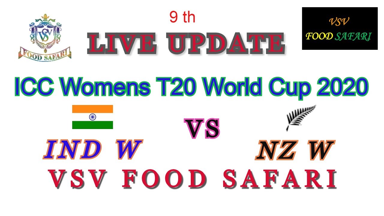 INDW vs NZW, 9th Match, Group A - Live Cricket Score