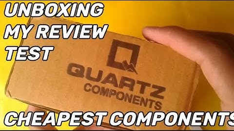 buy cheapest components at ||Unboxing quartz components || my review ||