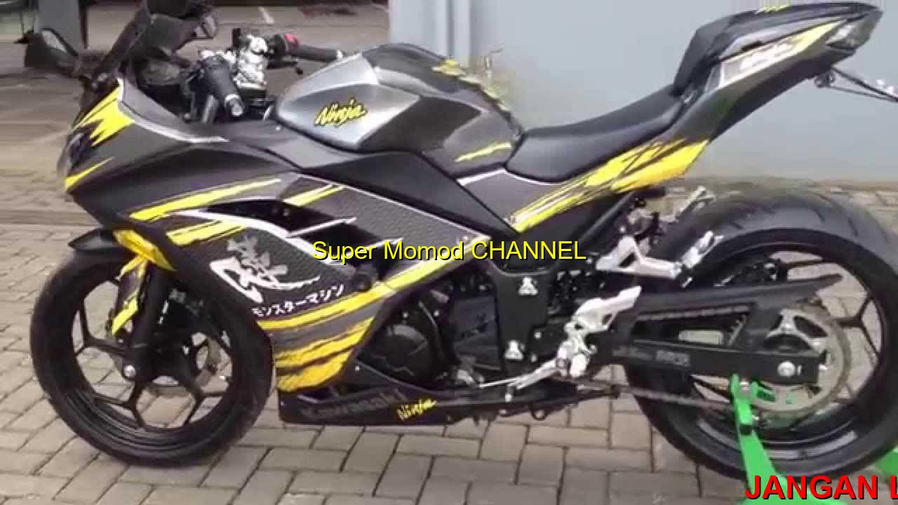 Modifikasi To Ninja 250 Fi Full Modif Keren Youtube