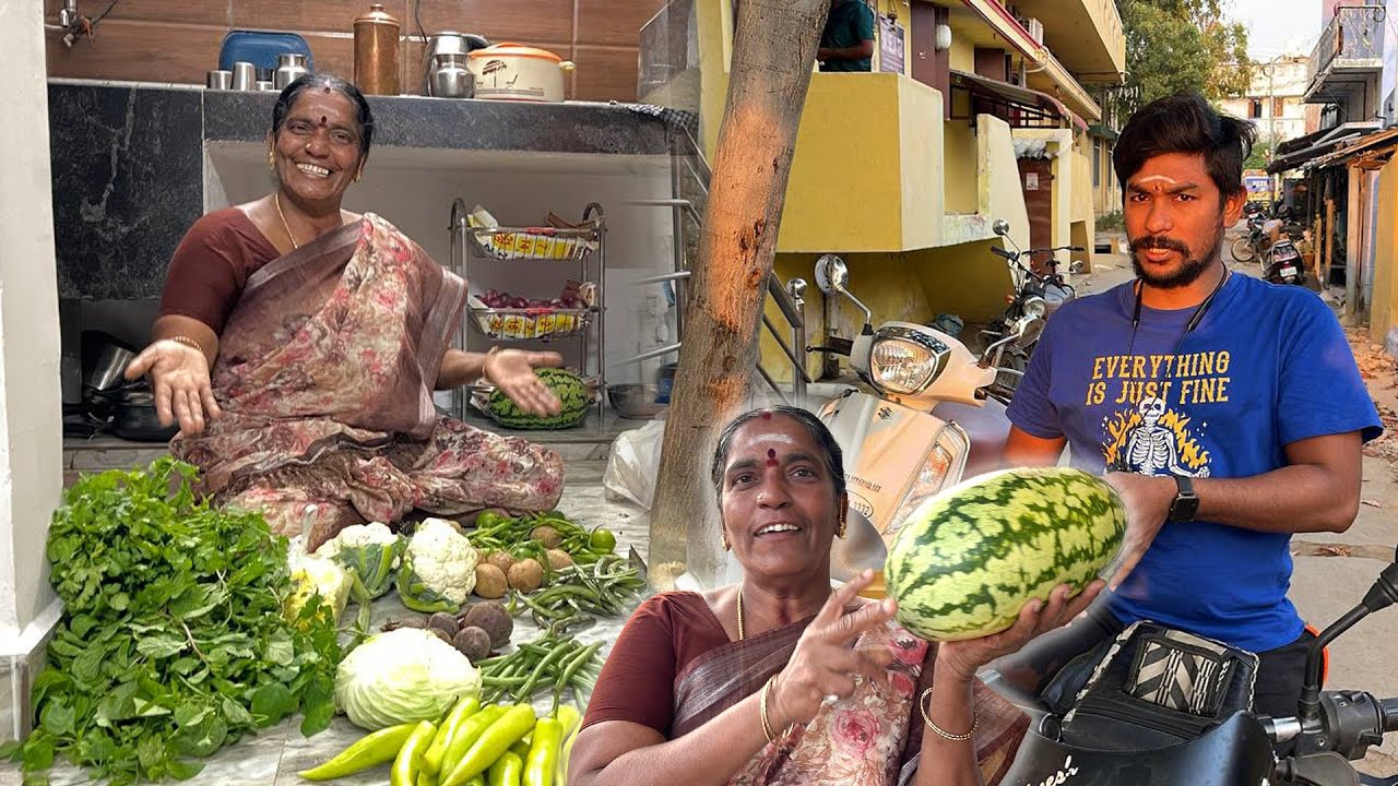 பழைய மாதிரி அம்மா பழைய சந்தைக்கு போயிட்டு வந்துட்டாங்க 