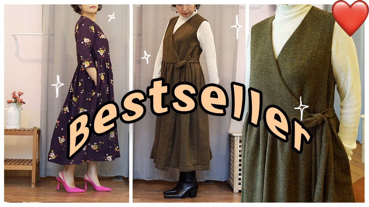 사계절 모두 입을 수 있는 랩 원피스 (베스트셀러가 될 수 있던 이유)