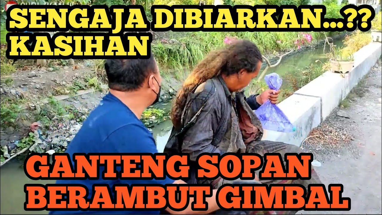 MEN*NG!S MELIHAT SEOLAH DIBIARKAN...???SEORANG 8*PAK BERAMBUT GIMBAL SENDIRIAN DIJ*LAN*N