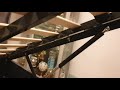 How to assembly Ottoman Bed - Gasket is stuck - leaver don't go down