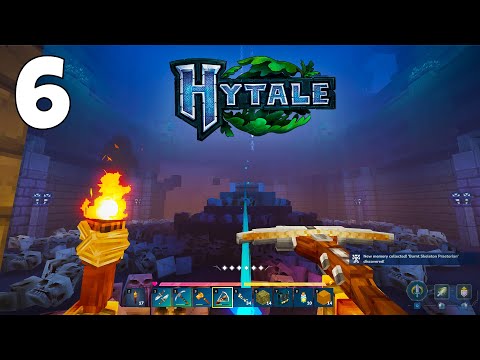 EXPLORANDO O CEMITÉRIO PERDIDO EM HYTALE!
