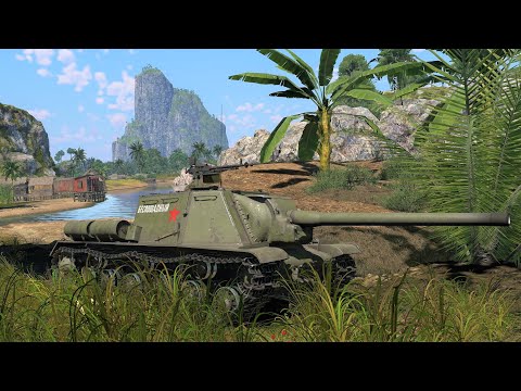 War Thunder: USSR - ISU-122 Gameplay [1440p 60FPS]