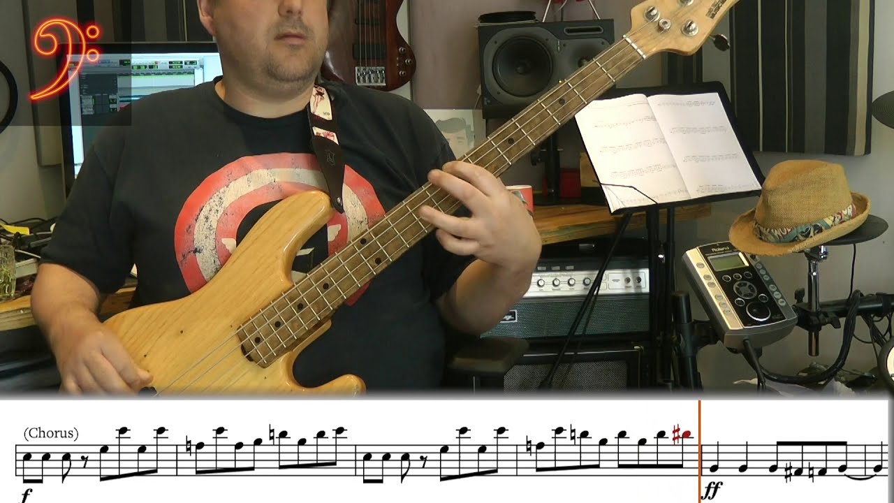 Elvis Costello Pump It Up Bass Lesson PDF YouTube