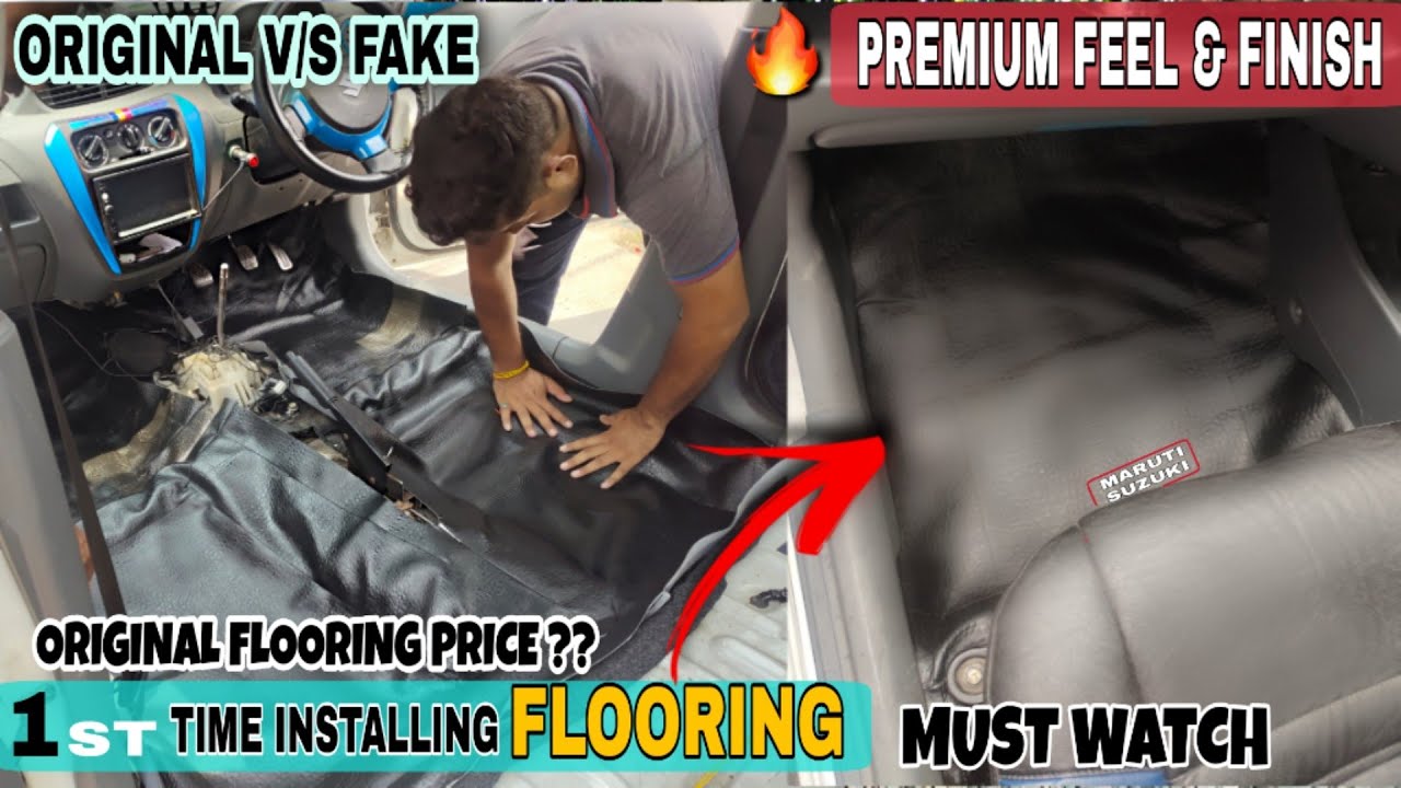 INSTALLING FLOOR LAMINATION IN MY MODIFIED CAR MOST DETAIL VIDEO ON YOUTUBE COMPLETE