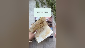 How to stitch together junk journal pages - a step by step #junkjournal #junkjournaling #artjournal