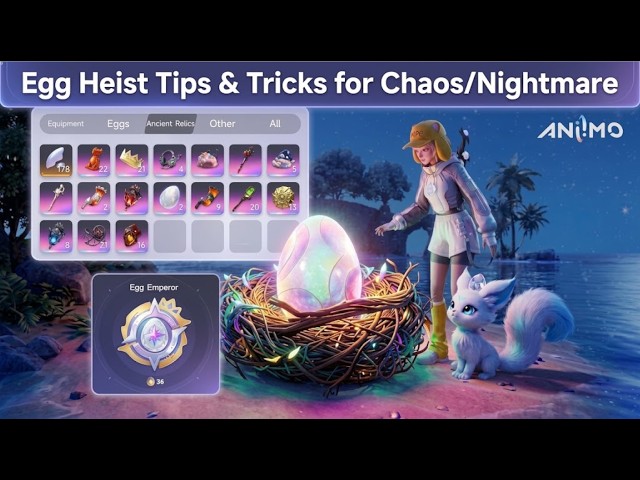 Chaos/Nightmare Egg Heist Tips & Tricks | Aniimo: video thumbnail