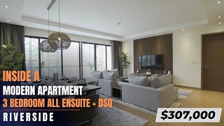 A Tour of the Most Exquisite All Ensuite 3 Bed + Dsq Apartment in Riverside, Nairobi | Kenya