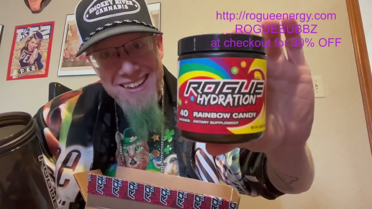 Panda Reviews: Rogue Energy Rainbow Candy