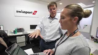 Onsite with CEO Warwick at Swissport Australia