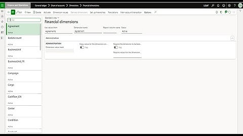 The Neophyte Series: Financial dimension setup & tips and tricks
