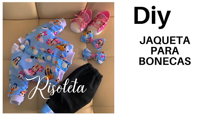 Lindo vestido para BABY ALIVE e outras bonecas- Diy - Risoleta 