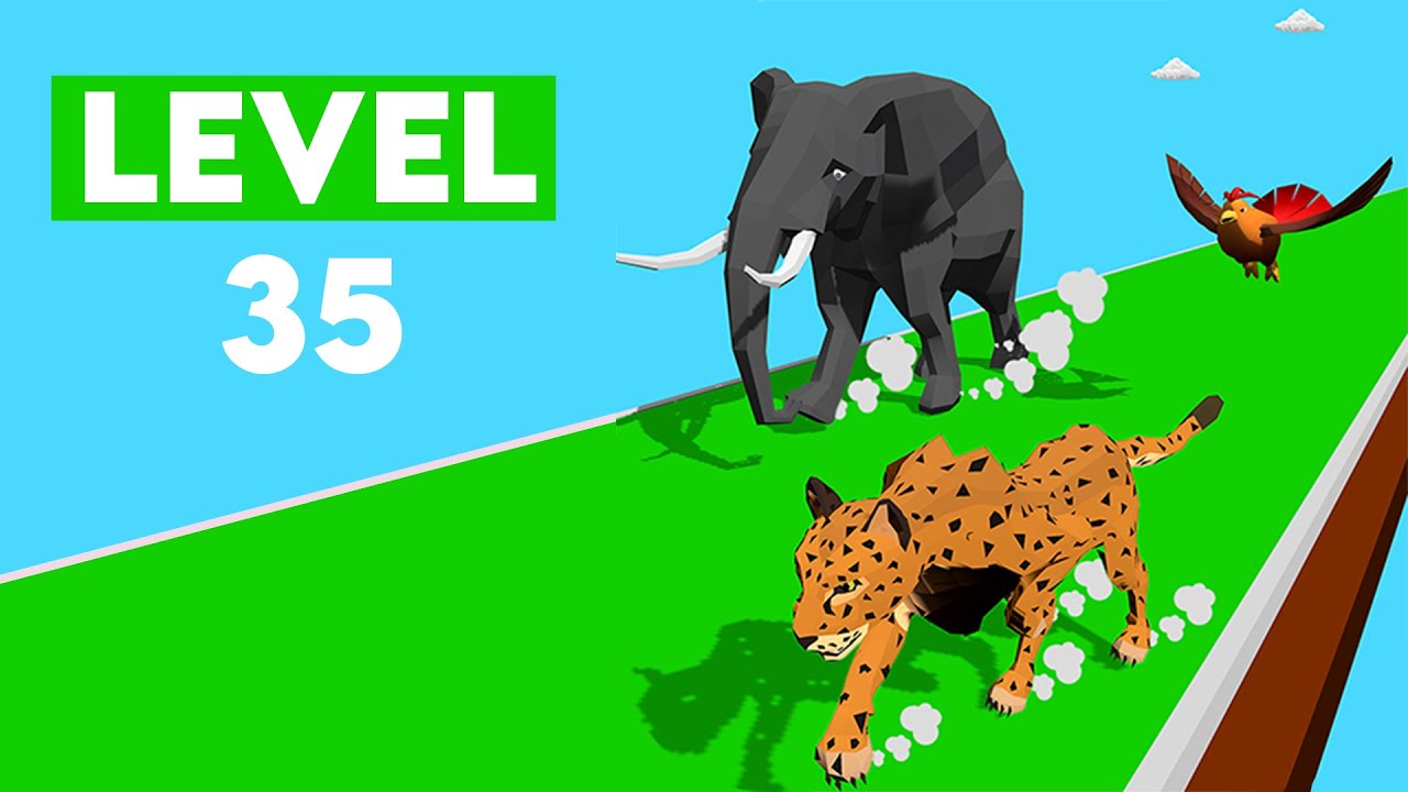 Animal Transform Race Level 35 | (İOS, ANDROİD) Gameplay Walkthrough 