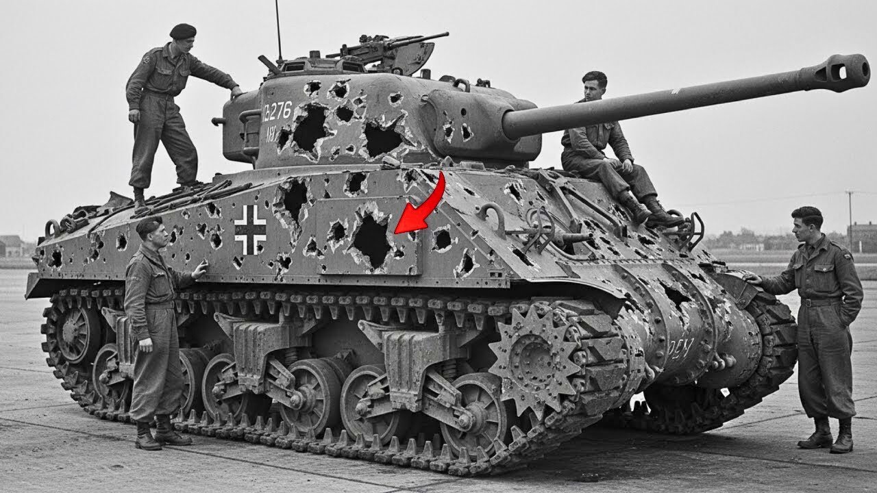 When 5 German Panthers Attacked — This Sherman Gunner’s 5 Shots Destroyed Them All