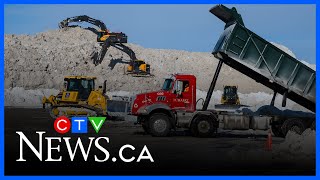 Toronto mayor says snow dump sites, melters working at ‘full capacity’