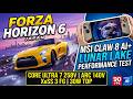 Forza Horizon 6 - MSI Claw 8 AI+ | Core Ultra 7 258V vs Arc 140V | 2880x1800 XeSS 3 FG TDP 30W Test