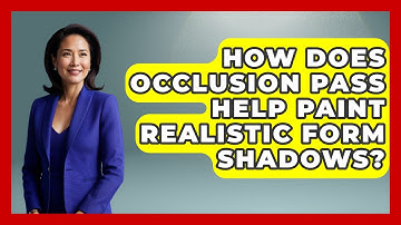 How Does Occlusion Pass Help Paint Realistic Form Shadows? - The Virtual Art Desk