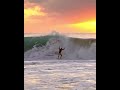 Waves on fire. Legs on fire. Sky on fire. Next is our wallets
