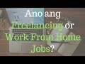 Legit Freelancing at Online Jobs para sa mga Pinoys! [Tagalog]