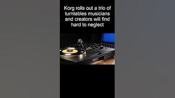 Korg’s Game-Changing Portable Turntables: The Future of Vinyl Is Here!