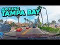 Driving around Tampa Bay - Odessa, Clearwater Beach, Treasure Island, St. Petersburg and Tampa
