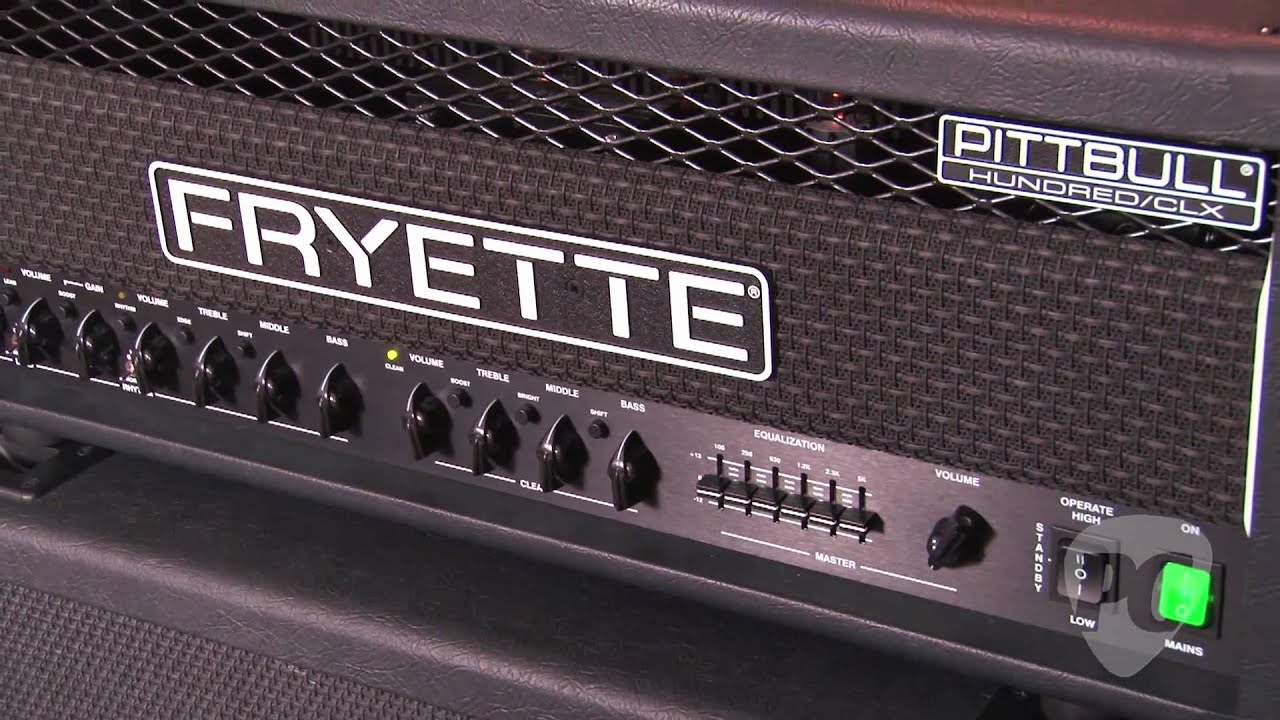 Monsters of High Gain - Fryette Pitbull 100/CLX Masterbuilt - YouTube