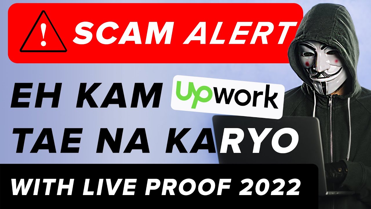 Fraud on upwork and other freelancing websites | Security Fee scam