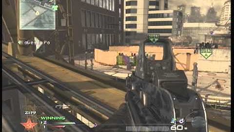 MW2-GB SND 4v4 Highrise /gameplay
