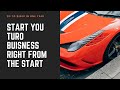 How to start Turo with your first car and scale it to $100K business.