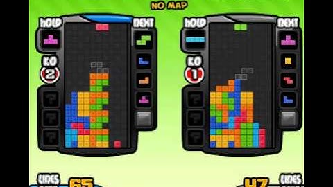 Tetris Battle ZT Stacking 164 line sent