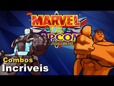 Duelo Com Grandes Combos - Marvel vs Capcom.