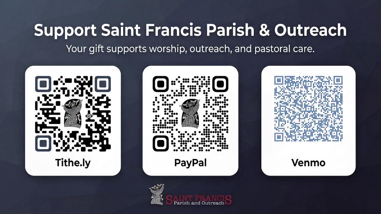 Fourth Sunday of Lent Mass - Year A - Saint Francis Parish and Outreach