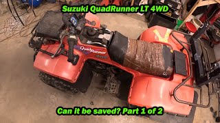 Suzuki Quadrunner LT 4WD with a shifting problem
