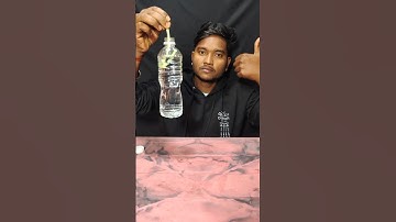 Bottle and water 😱#shortvideo #experiment #workout #recpectvideo #magic #diy #fyp #science #tiktok