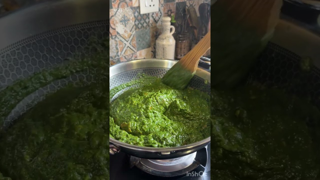 Palak Paneer - less oil more taste