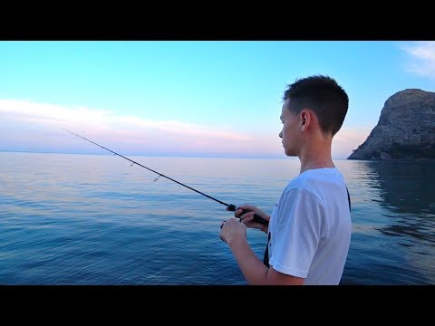 МОЯ ПЕРВАЯ РЫБАЛКА! ПОЙМАЛ ПЕРВЫХ МОРСКИХ РЫБ! Глебуса на море