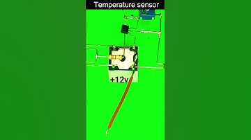 ✅HOW to make a temperature SENSOR circuit#shorts