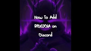 Rbxodia Discord Bot Commands