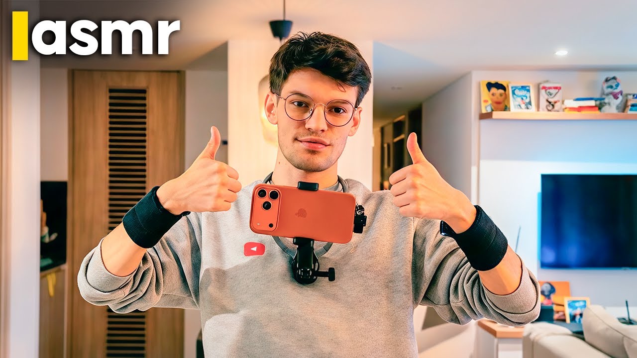 ASMR Español House Tour Real con mucho Tapping + Prueba de Micrófonos DJI Mini