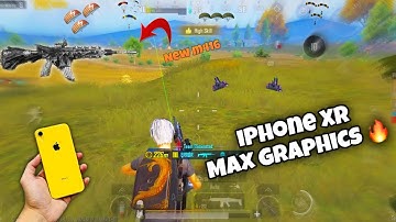 iPhone XR High Graphics in 2025🔥/ Extreme Gaming Test😍/ Pubg 3.6 Update Best Gameplay!