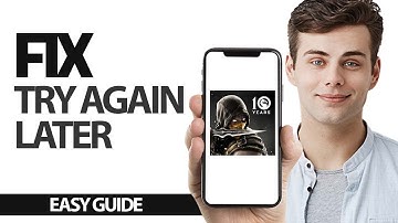 How To Fix Mortal Kombat Mobile Try Again Later Error | Final Solution